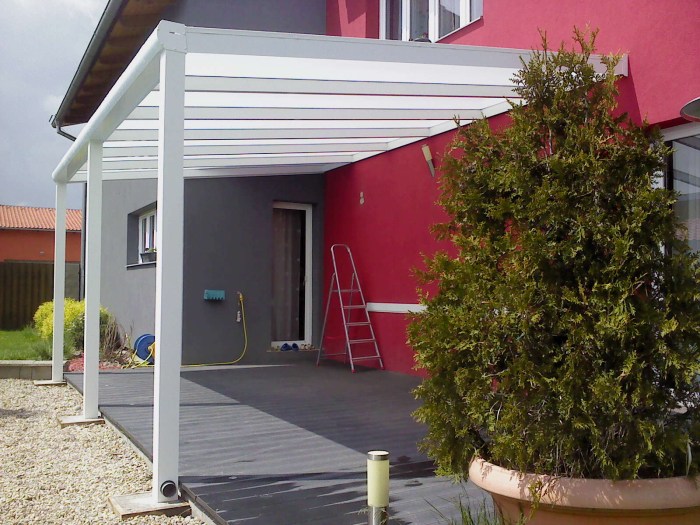 Pergola bílá RAL 9010 500 x 250 cm provedení PROFI.